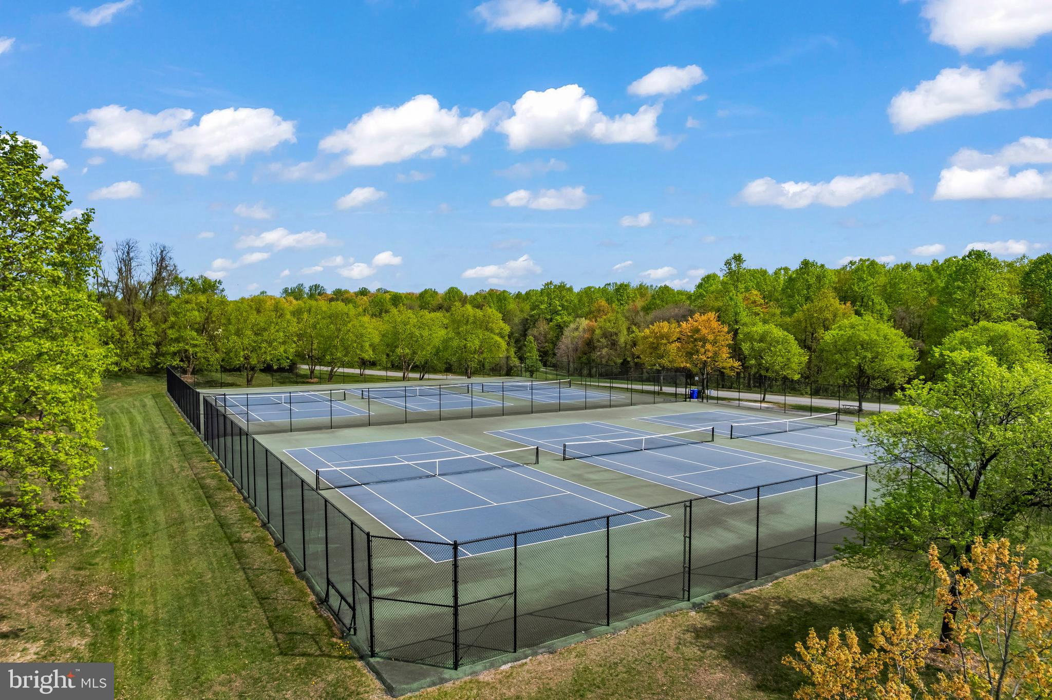3929 Greencastle Road, Unit 14 Burtonsville, MD 20866 - Photo 51 of 64 Fairland Recreational Tennis Court (Arial Shot)