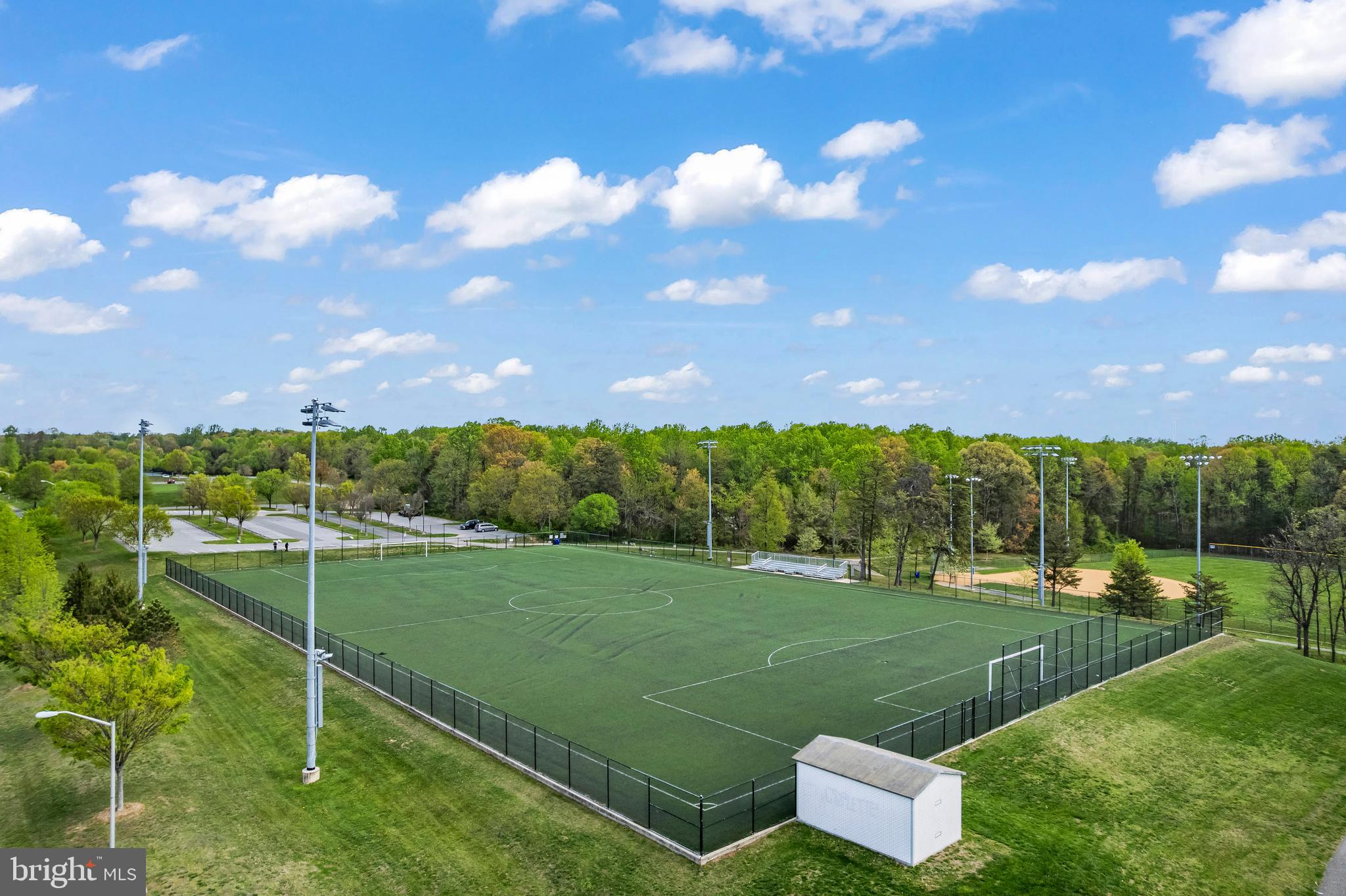 3929 Greencastle Road, Unit 14 Burtonsville, MD 20866 - Photo 54 of 64 Fairland Soccer Field (Arial)