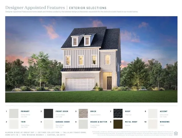 $773,000 | 1095 Winding Br Drive, Canton, GA 30114