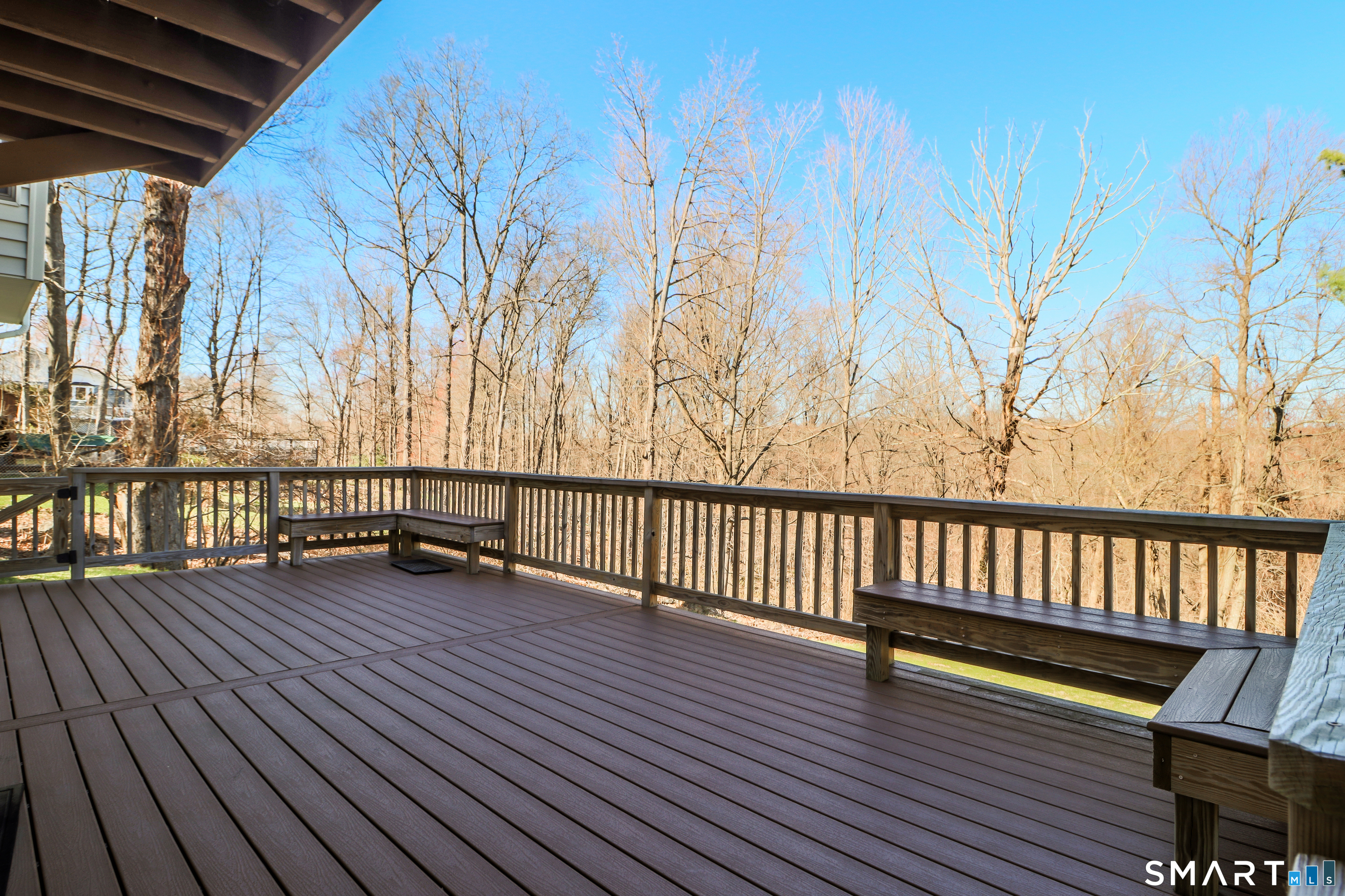 35 East Gate Road Danbury, CT 06811 - Photo 33 of 37 a view of wooden deck with a bench