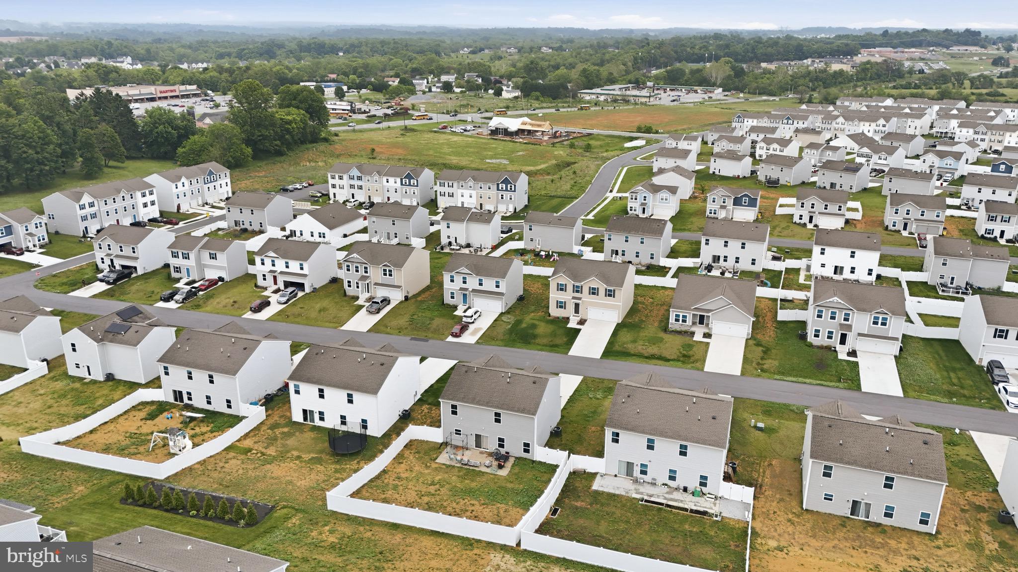 76 Diving Scaup Road Hedgesville, WV 25427 - Photo 40 of 48 an aerial view of residential houses with outdoor space