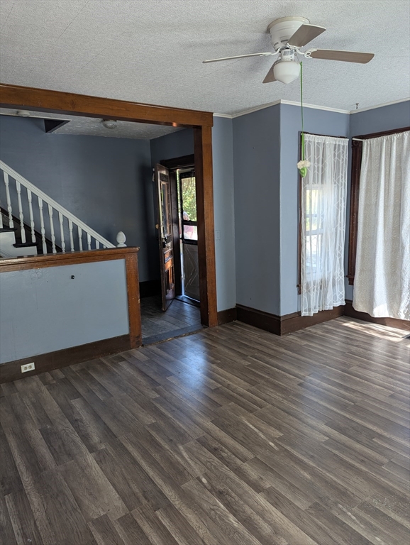 124 Fish Street Athol, MA 01331 - Photo 19 of 20 a view of a hallway with wooden floor and stairs