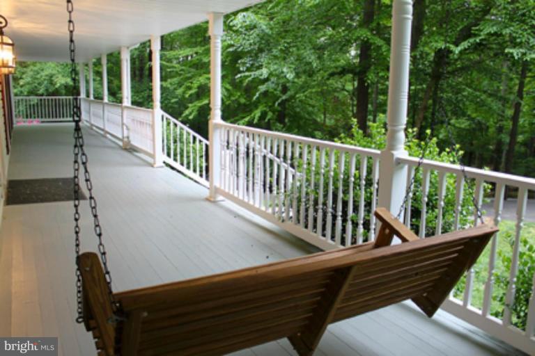 7616 Maple Branch Road Clifton, VA 20124 - Photo 9 of 30 Private Front Porch for Total Relaxation