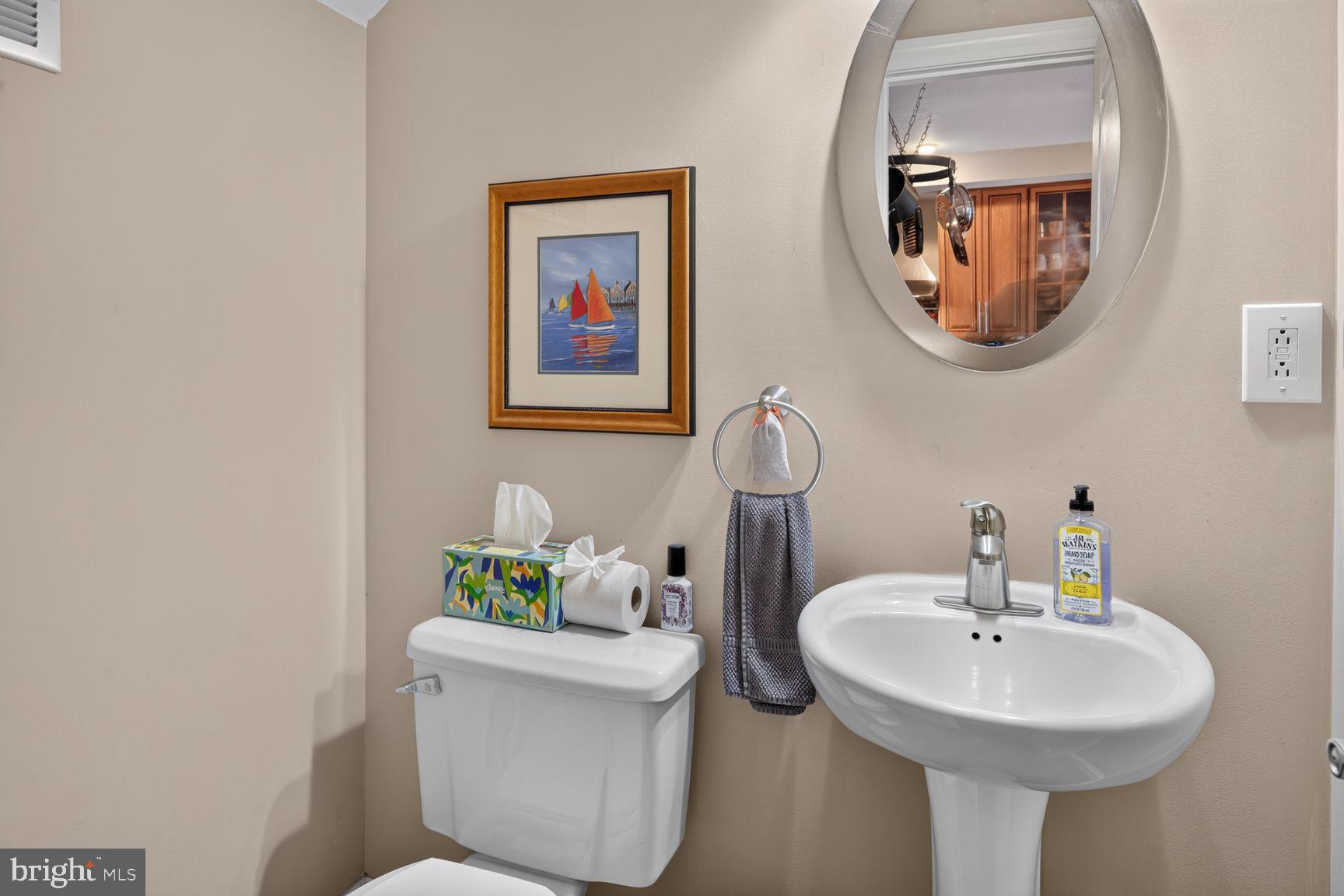 507 M Street Northeast, Unit 2 Washington, DC 20002 - Photo 11 of 27 Main Floor Powder Room