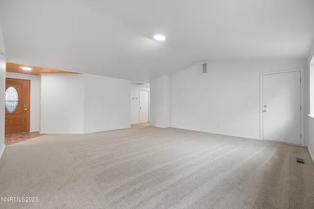 a view of empty room