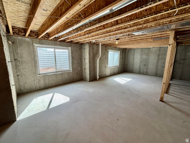 1184 West 3250 North Ogden, UT 84414 - Photo 55 of 69 Unfinished basement, potential bedrooms