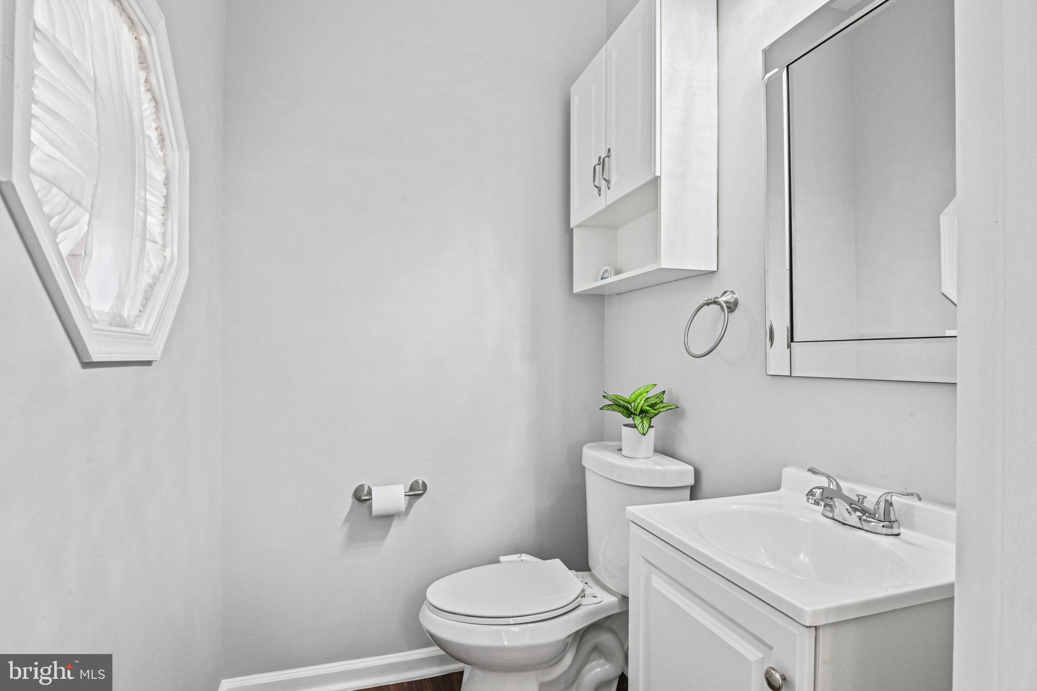 20733 Rainsboro Drive Ashburn, VA 20147 - Photo 20 of 63 a bathroom with a sink mirror and toilet