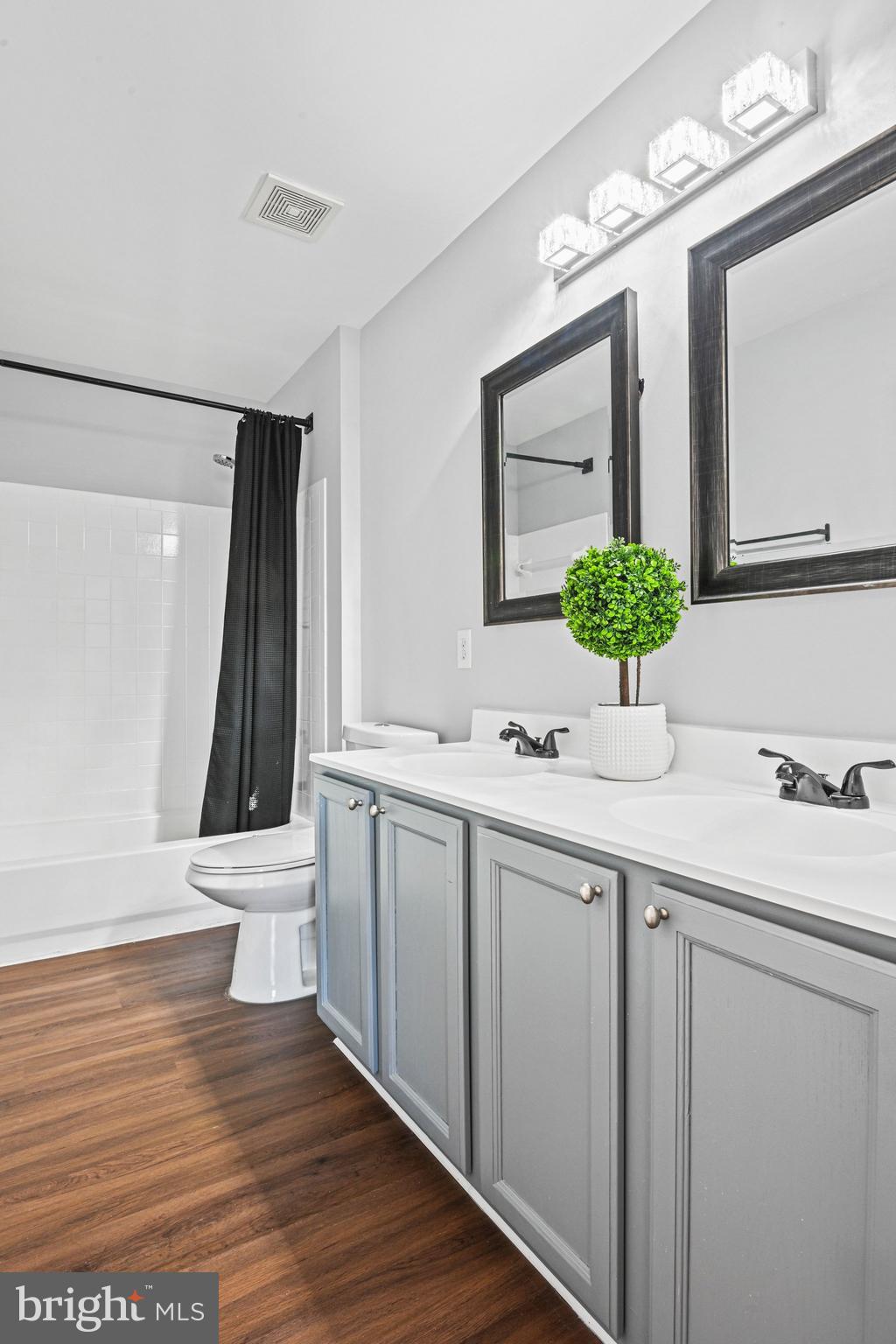 20733 Rainsboro Drive Ashburn, VA 20147 - Photo 43 of 63 a bathroom with a sink and a mirror