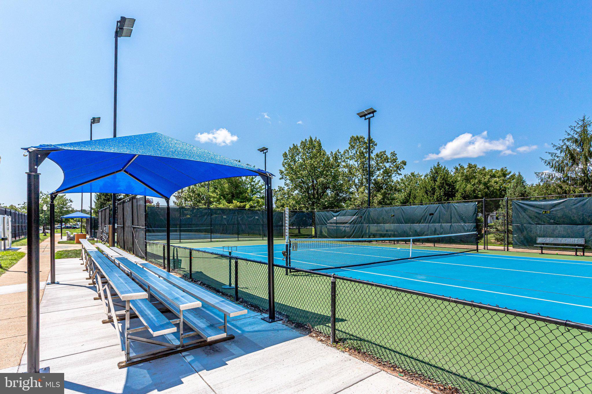 20733 Rainsboro Drive Ashburn, VA 20147 - Photo 55 of 63 a view of a swimming pool with a lounge chairs