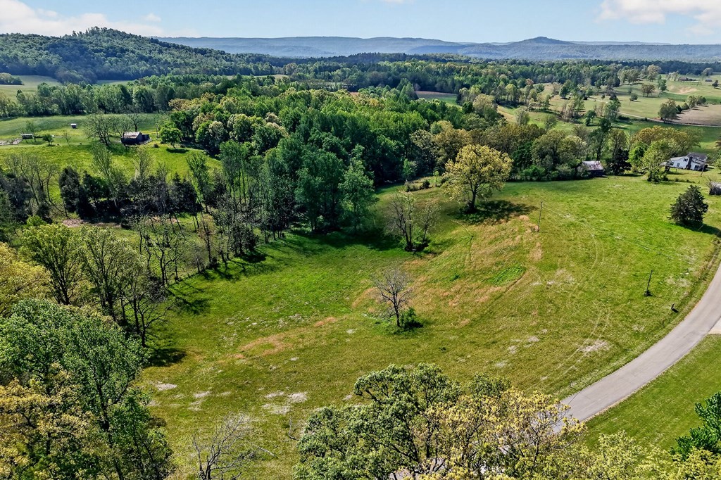 515 Jericho Road Quebeck, TN 38579 - Photo 10 of 21 a view of a lush green forest with trees and some houses