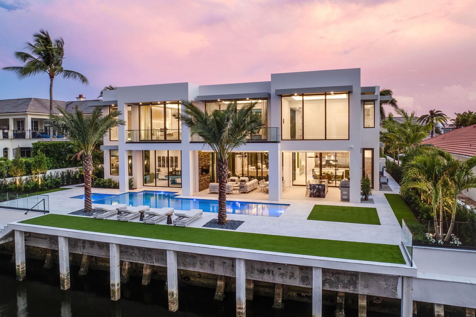 169 Coconut Palm Road Boca Raton, FL 33432 - Photo 57 of 84 169_Coconut_Palm_Road_Dusk_05