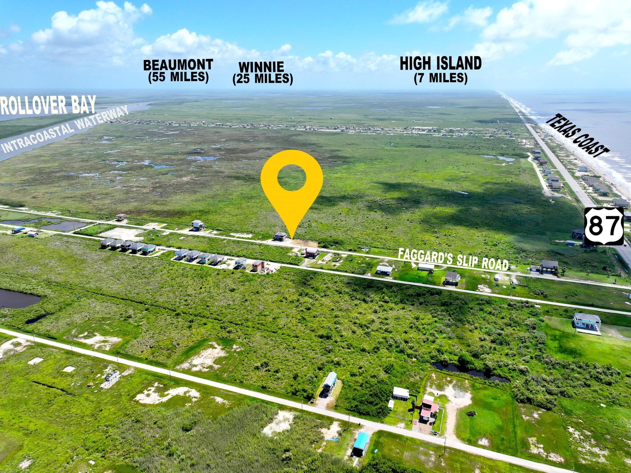 21 Faggards Road Port Bolivar, TX 77650 - Photo 4 of 13 a view of a tennis court