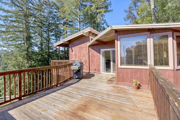 a view of a house with a patio