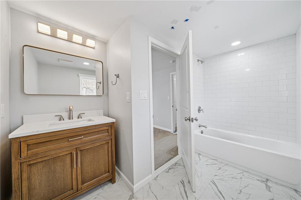 1352 Powers Run Road Pittsburgh, PA 15238 - Photo 28 of 41 The bathroom off of the second upstairs bathroom has what every house needs - a bathtub.