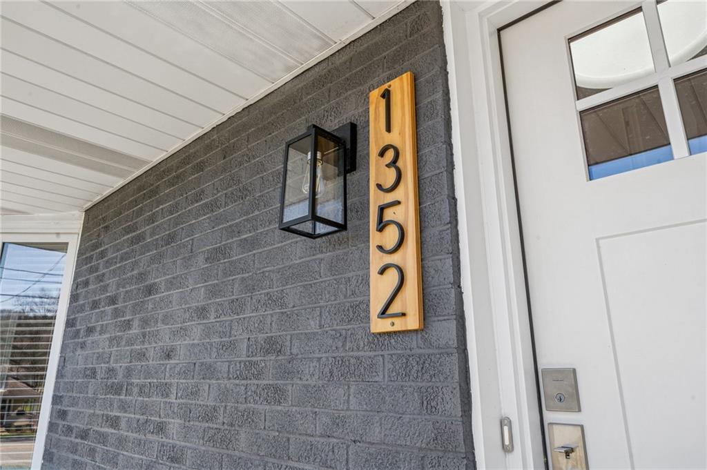 1352 Powers Run Road Pittsburgh, PA 15238 - Photo 3 of 41 The custom-made address plaque is the first of many artisan finishes.