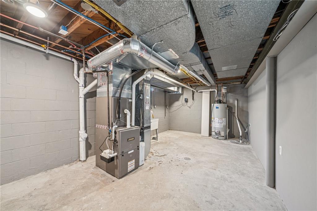 1352 Powers Run Road Pittsburgh, PA 15238 - Photo 34 of 41 Fully-updated mechanicals and a spacious laundry area.