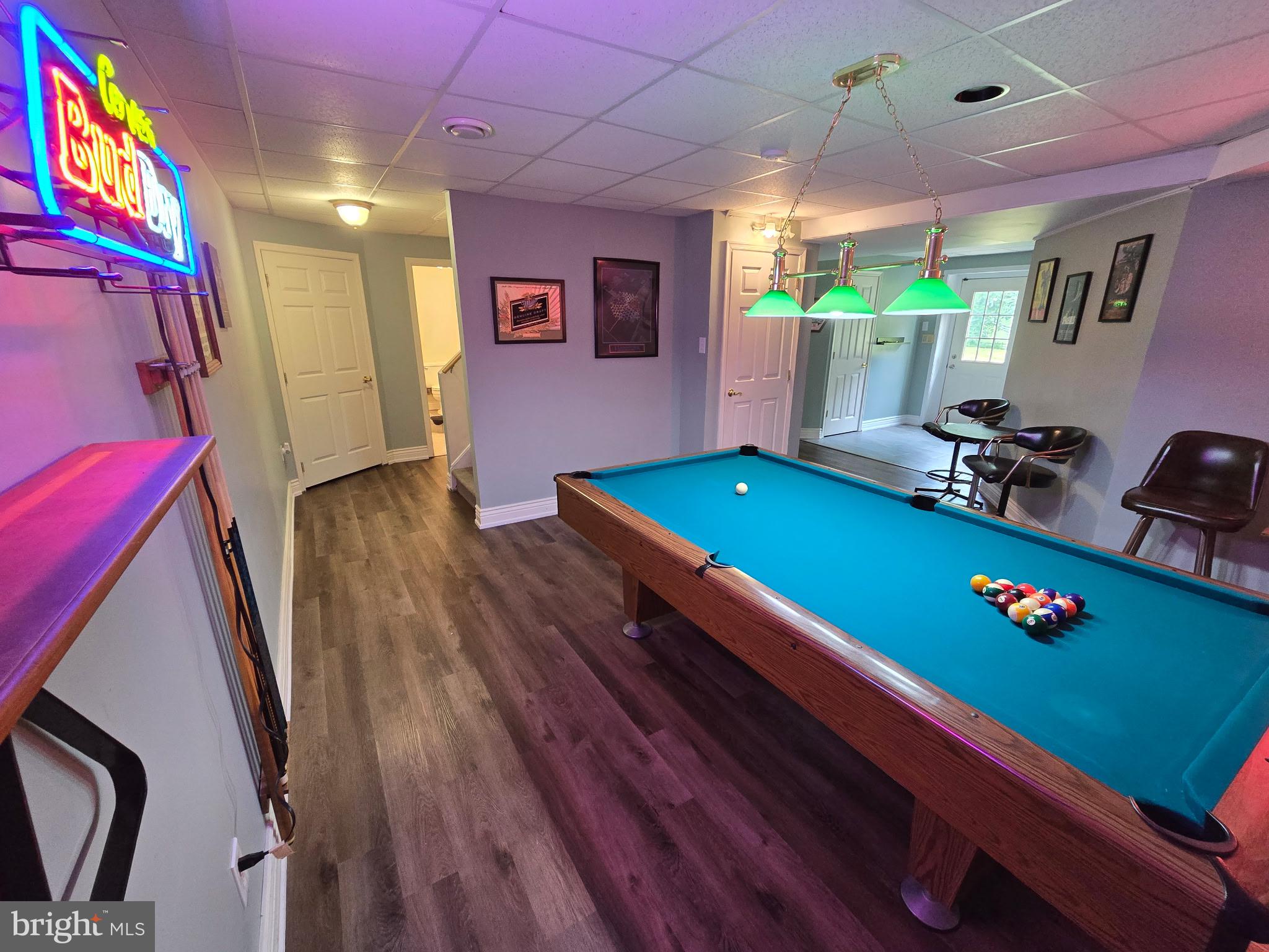 444 Valleybrook Road Media, PA 19063 - Photo 35 of 46 Basement/Pool table