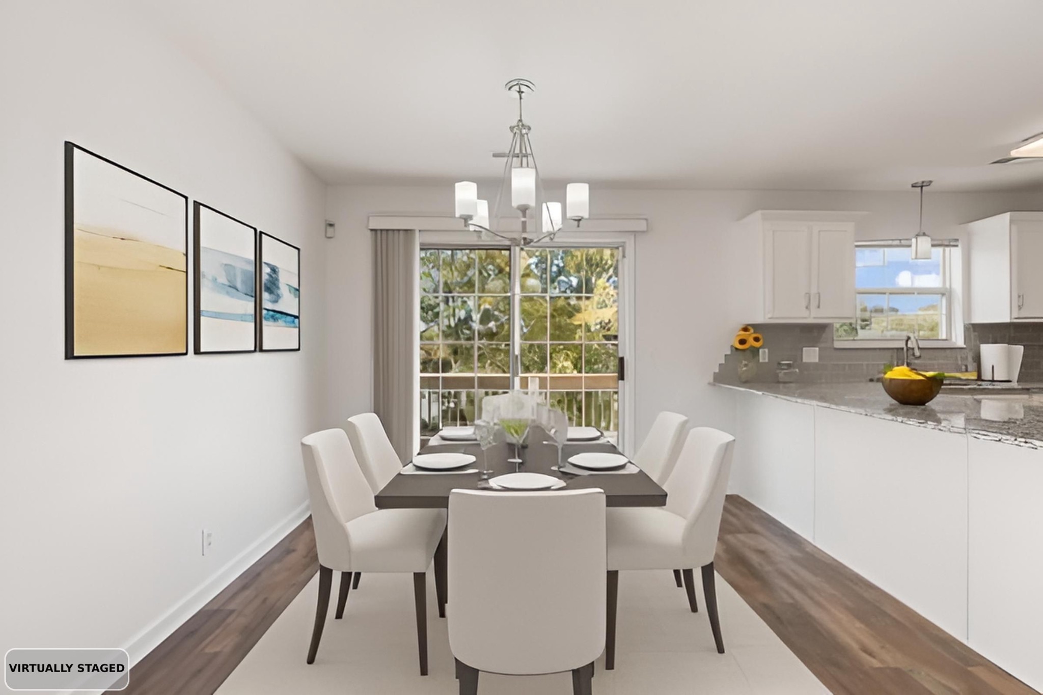 1068 Tulip Grove Road Hermitage, TN 37076 - Photo 32 of 100 a view of a dining room with furniture a chandelier and wooden floor