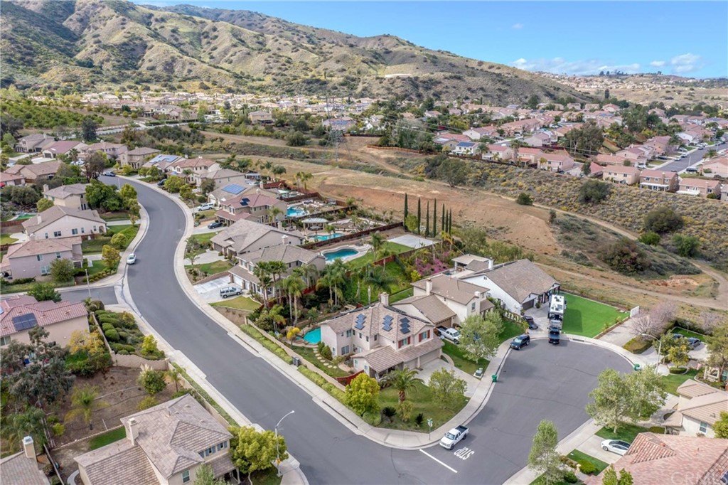 23537 Cantara Road Corona, CA 92883 - Photo 9 of 60 an aerial view of a city