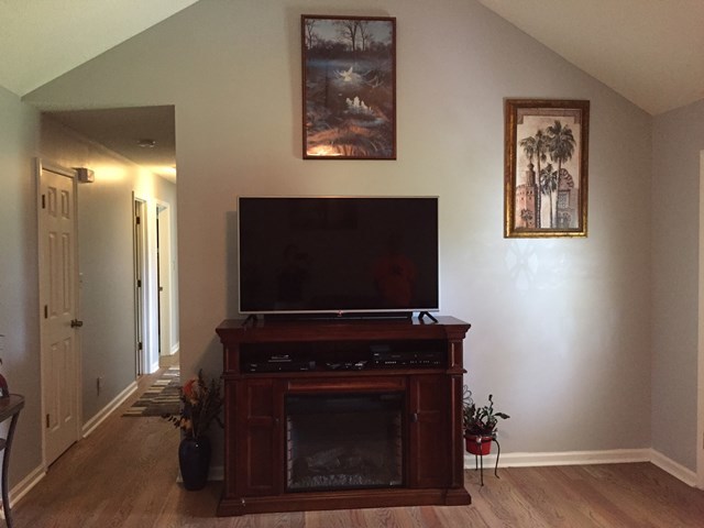 513 Music Row, Unit 9 Forsyth, GA 31029 - Photo 5 of 19 a living room with furniture and a flat screen tv