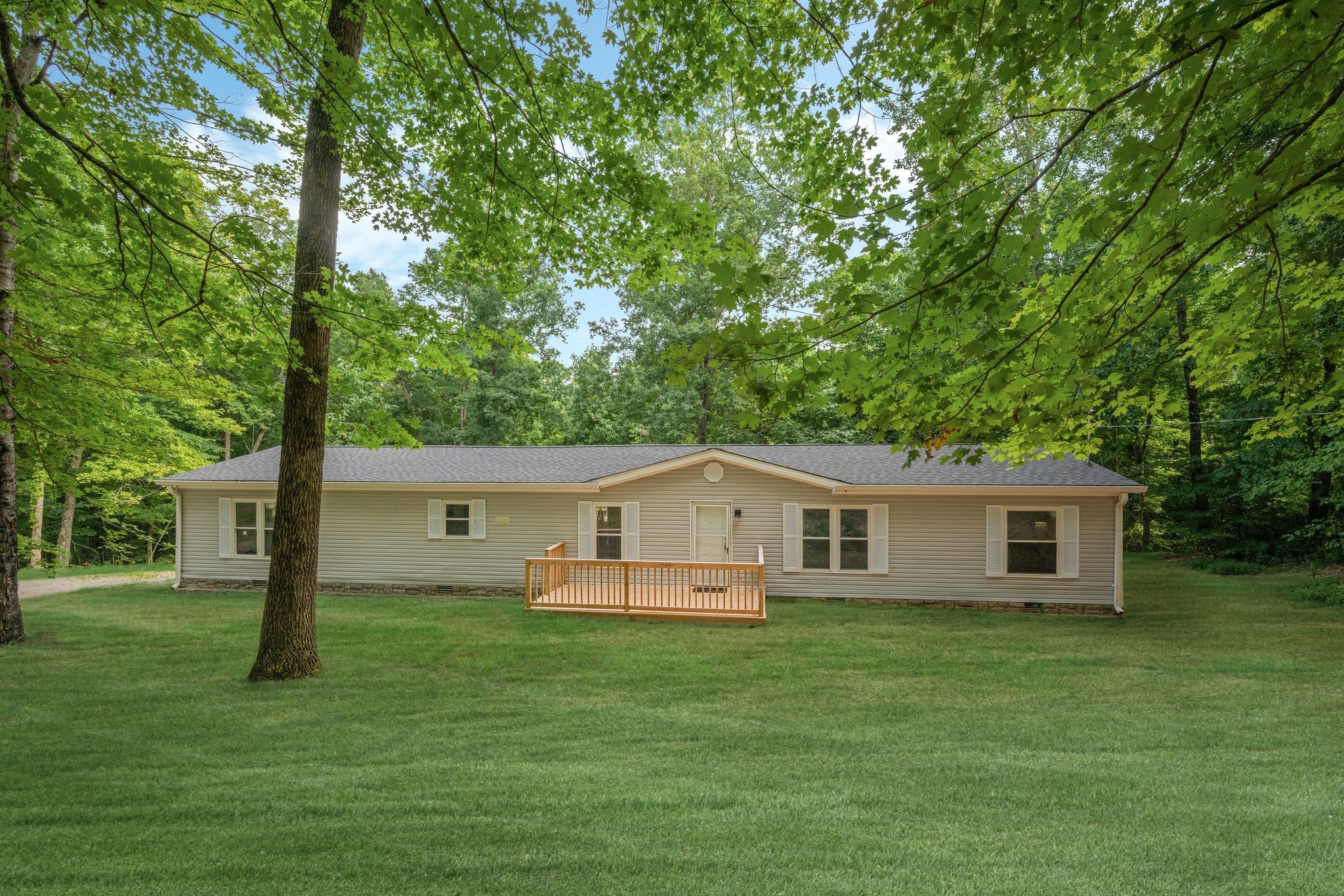 840 Promise Land Road Charlotte, TN 37036 - Photo 37 of 38 Doublewide Mobile Home on 5.91 Acres+/- that is IMMACULATE On Permanent Foundation per Seller