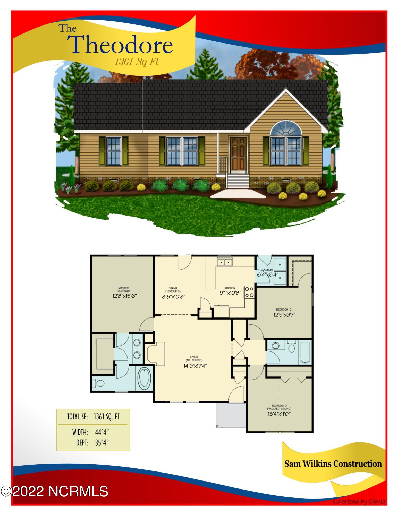136 Mamie Road Benson, NC 27504 - Photo 4 of 32 Theodore1361_Elvnflplns_SamWilkinsConst