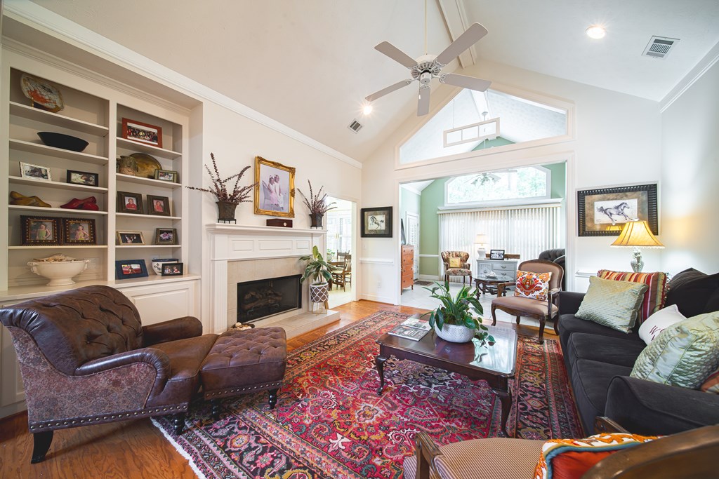 4607 Baltusrol Court Columbus, GA 31909 - Photo 3 of 35 a living room with furniture fireplace and a large window