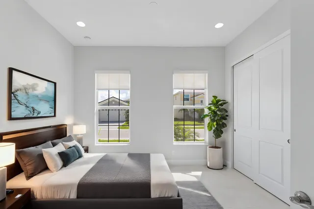 a view of lake and houses with outdoor space