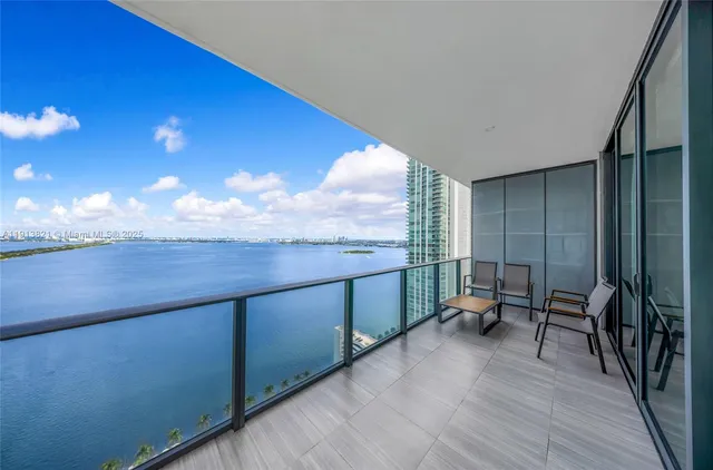 a view of terrace with sky view