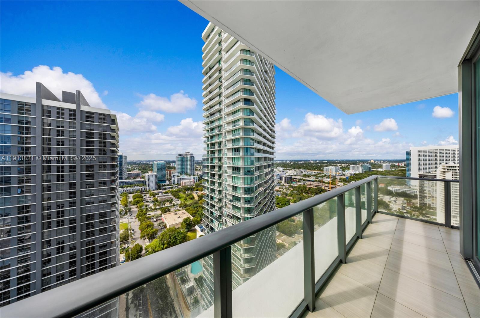 480 Northeast 31st Street, Unit 2807 Miami, FL 33137 - Photo 39 of 45 a view of a balcony with city view