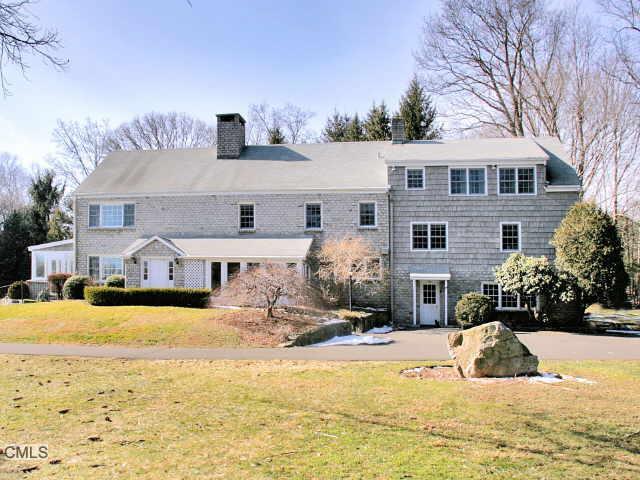3 Stoneboat Road Westport, CT 06880 - Photo 1 of 1 a view of a house with swimming pool and sitting area