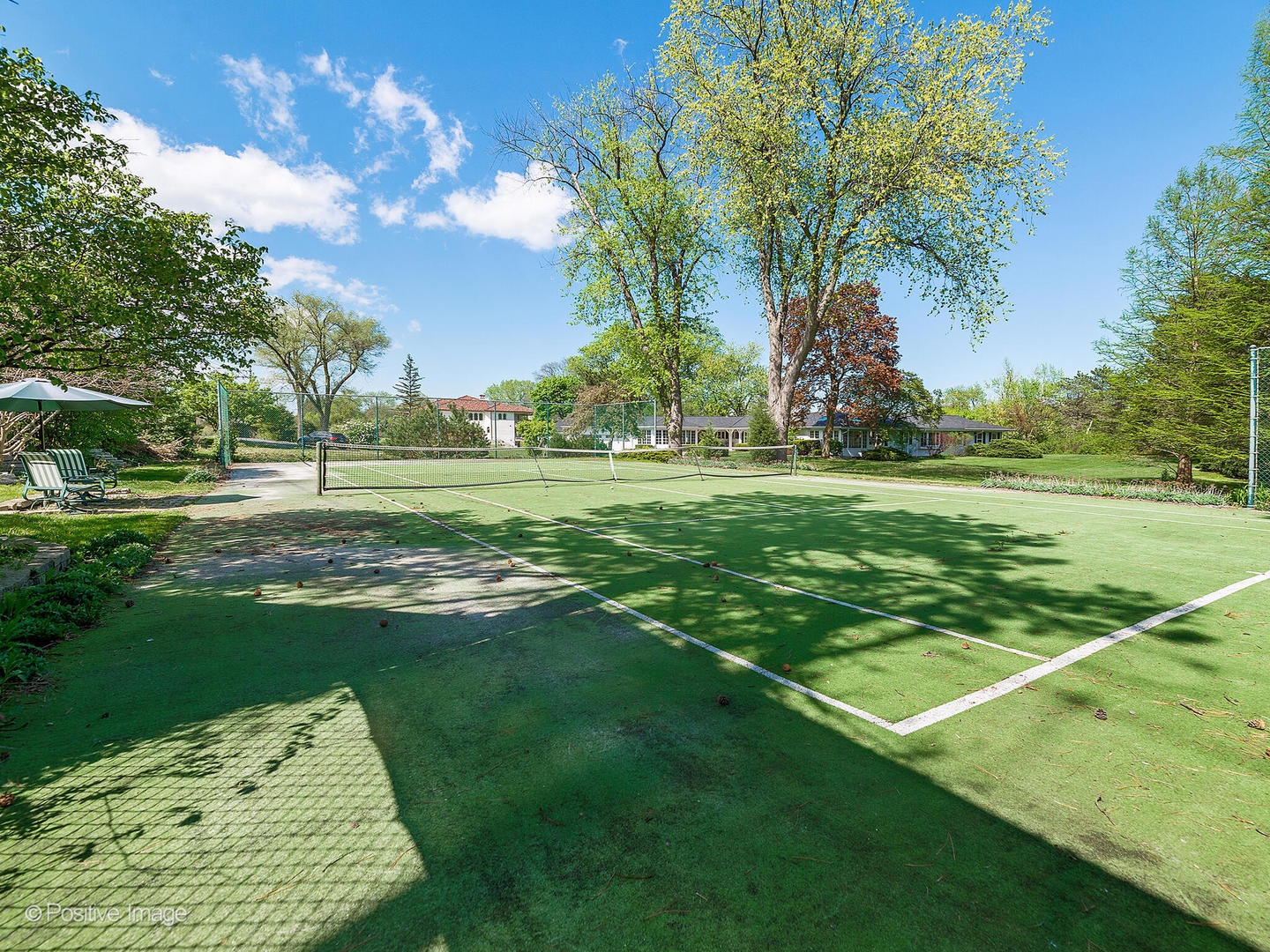 6401 South County Line Road Burr Ridge, IL 60527 - Photo 54 of 57 a view of a big yard with a large tree