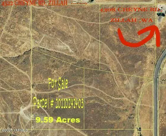 $71,900 | Nna Cheyne Road, Unit LOT3, Zillah, WA 98953