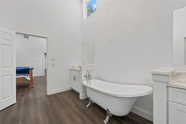 a bathroom with a sink and a toilet