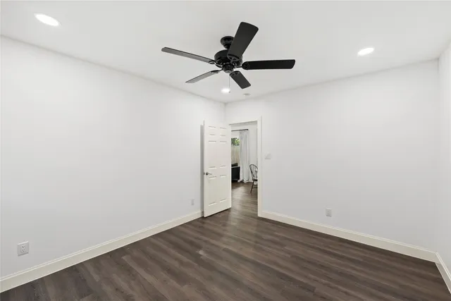 wooden floor in an empty room