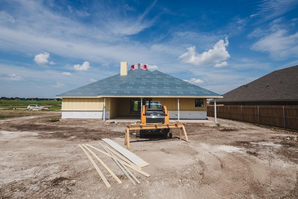 1313 Red Rock Road Lorena, TX 76655 - Photo 12 of 13 a view of a house with a patio
