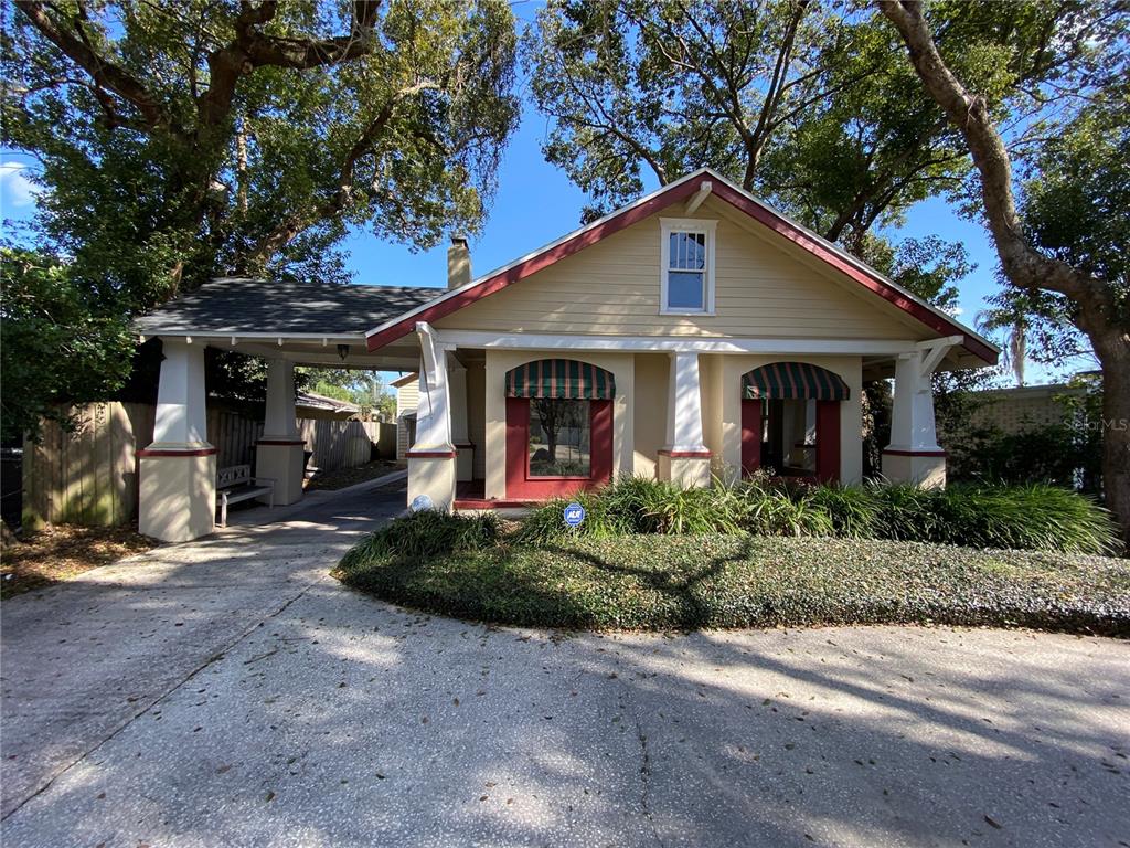 820 Driver Avenue Winter Park, FL 32789 - Photo 1 of 1 a front view of a house with garden