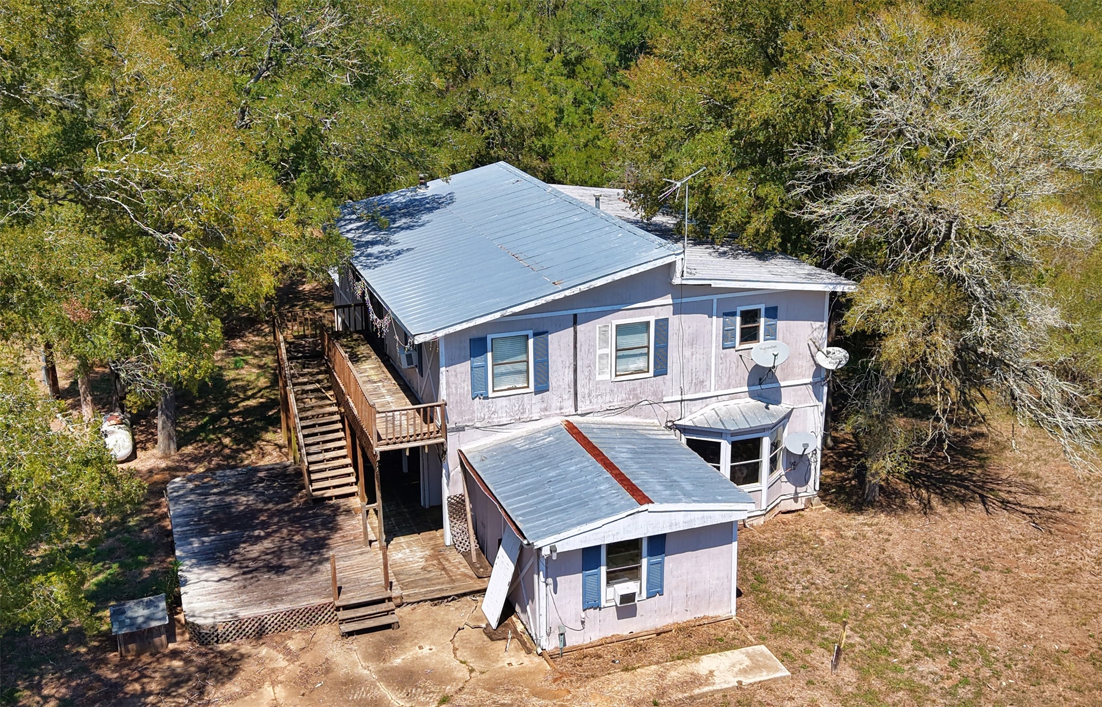2035 Jeddo Road Rosanky, TX 78953 - Photo 6 of 15 View from above of property