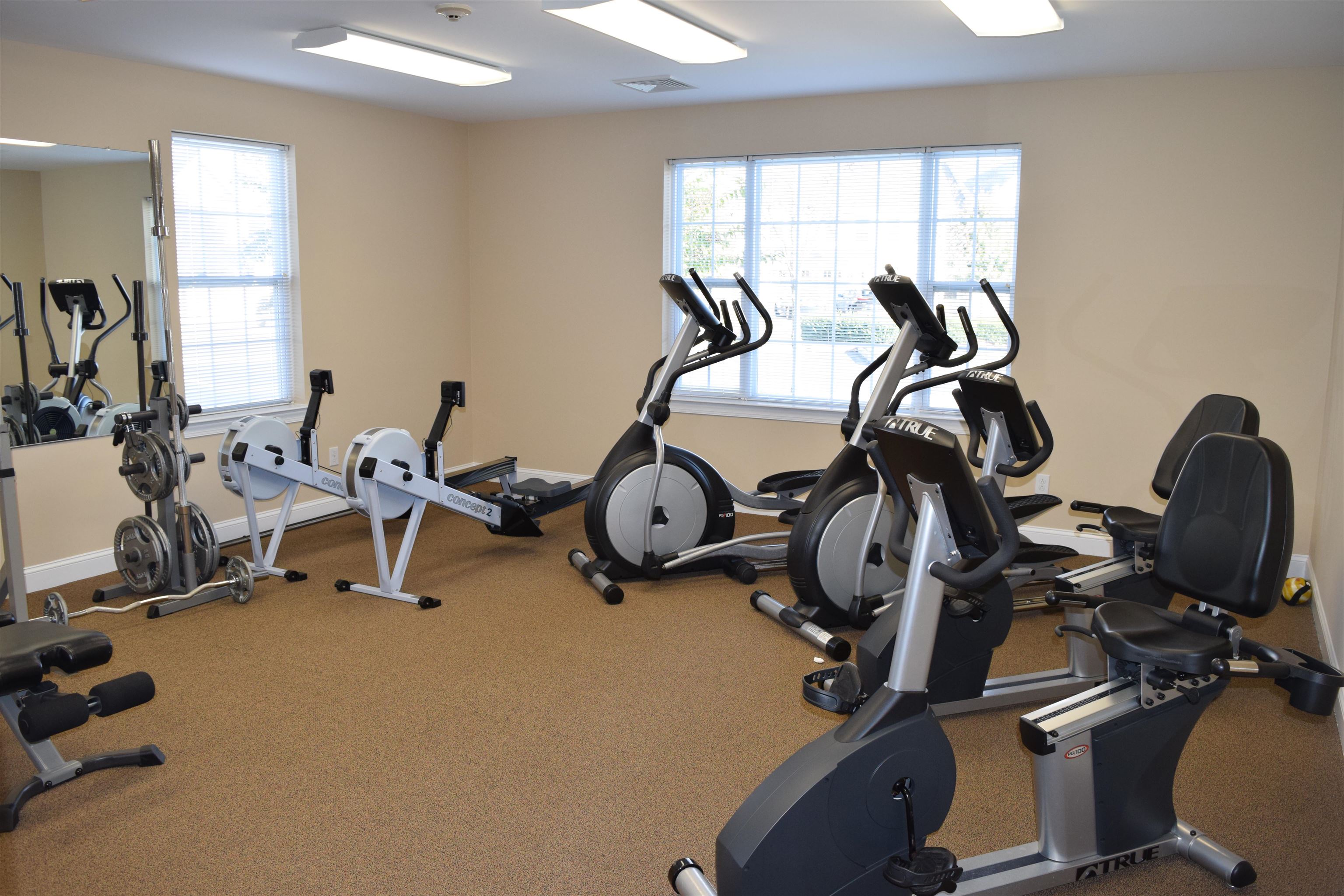 206 Seacrest Lane, Unit 155 Rio Grande, NJ 08242 - Photo 46 of 50 a view of a room with gym equipment