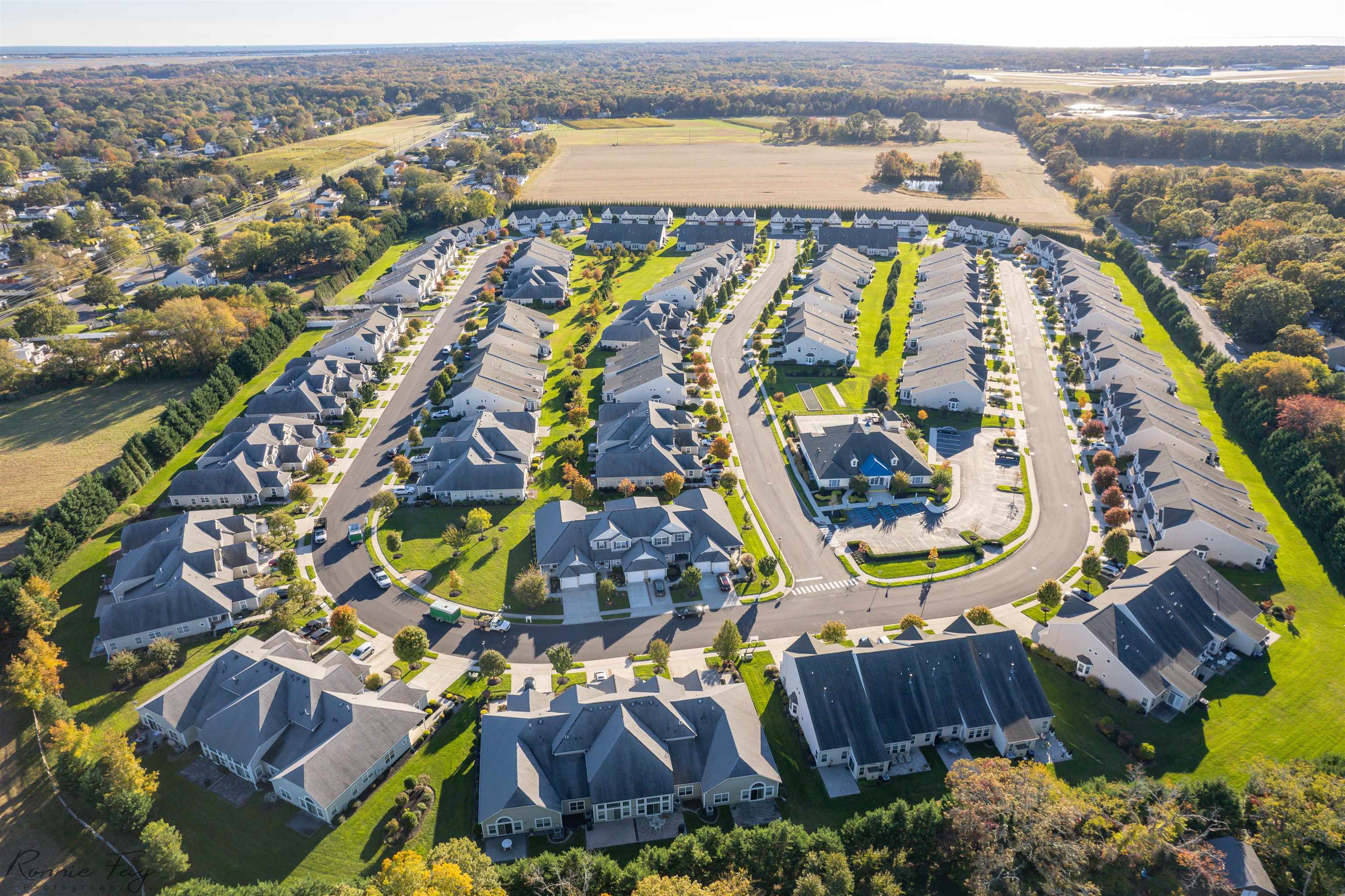 206 Seacrest Lane, Unit 155 Rio Grande, NJ 08242 - Photo 50 of 50 an aerial view of residential building and lake