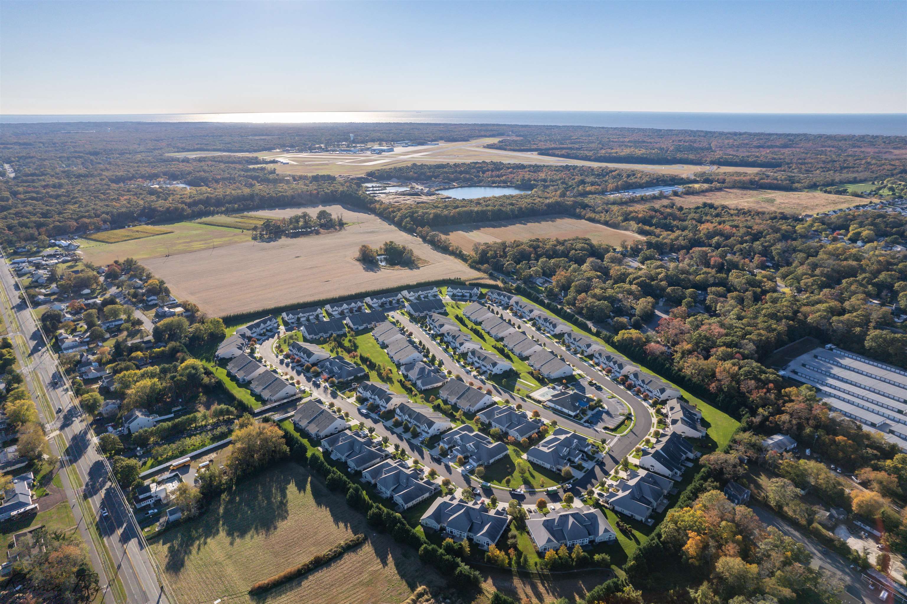 206 Seacrest Lane, Unit 155 Rio Grande, NJ 08242 - Photo 6 of 50 an aerial view of residential building with ocean view