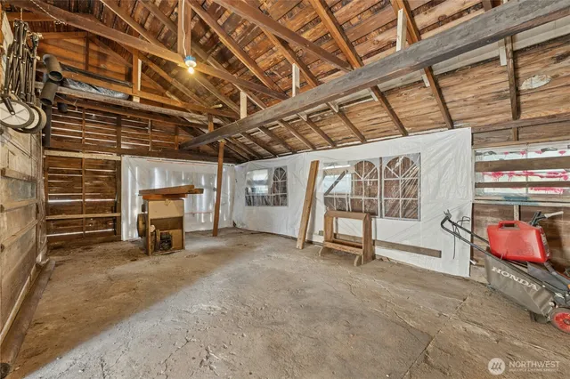 a view of a car garage