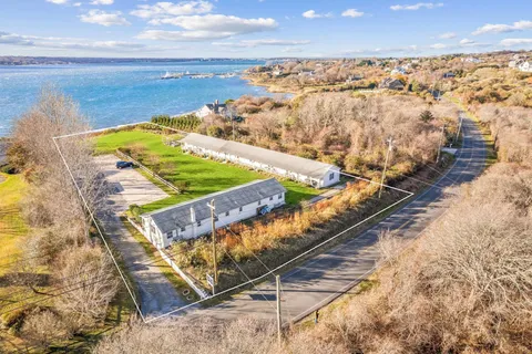 a view of a green field