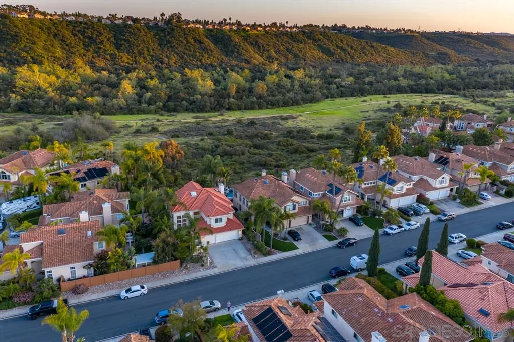 7675 Salix Place San Diego, CA 92129 - Photo 25 of 25 an aerial view of a house with a garden