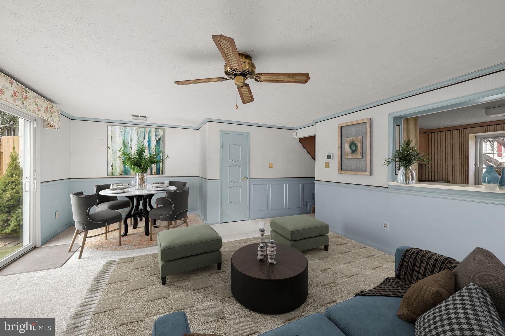 15835 Haynes Road Laurel, MD 20707 - Photo 27 of 28 open floor plan - virtually staged photo