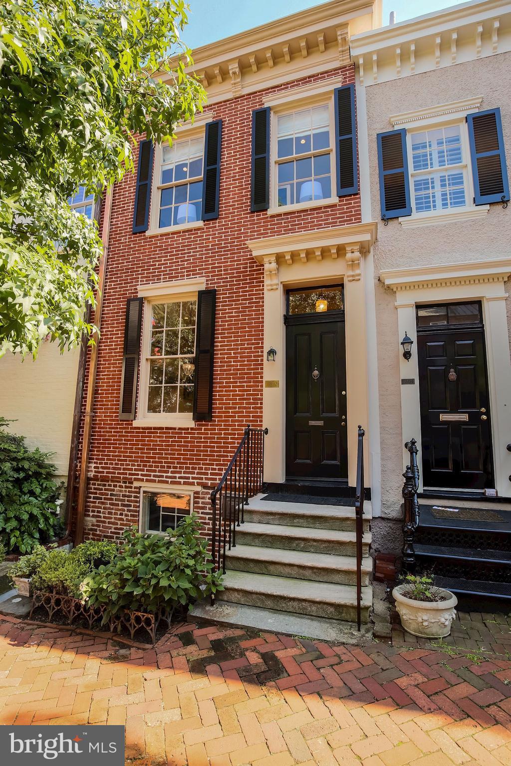 2802 P Street Northwest Washington, DC 20007 - Photo 16 of 17 a front view of a house