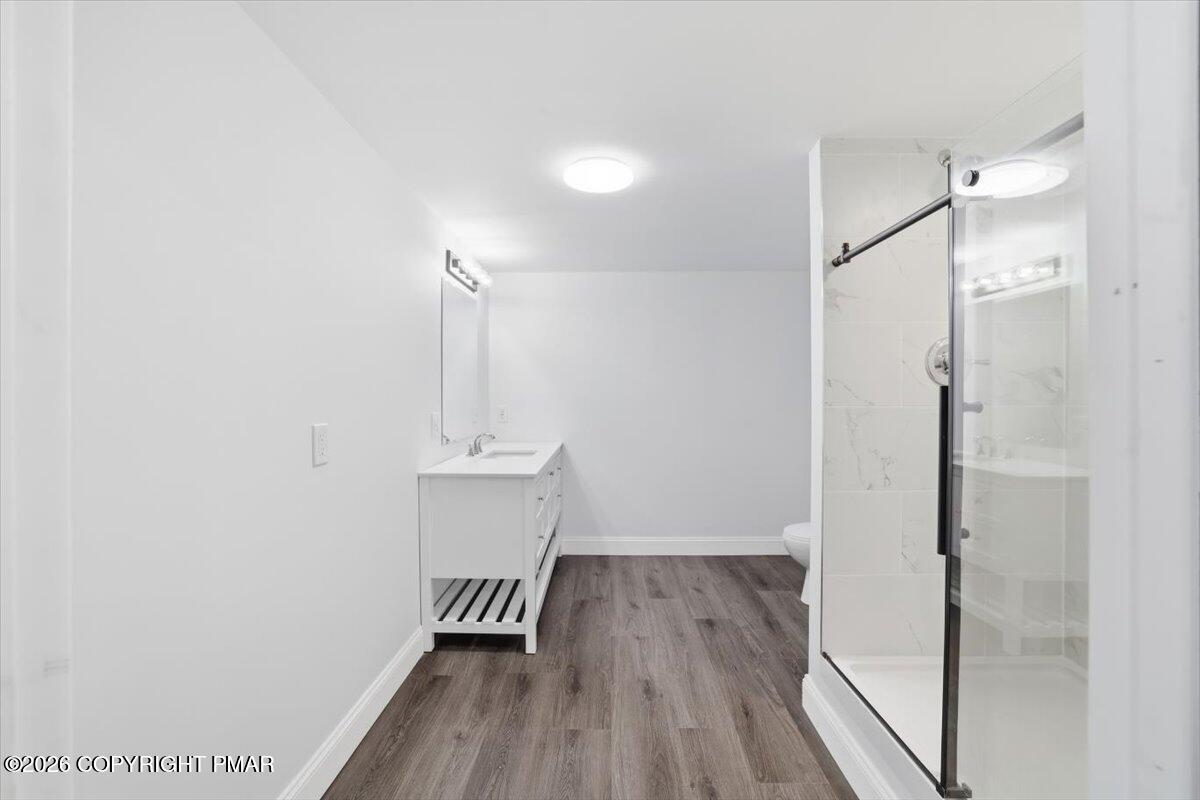 423 T R 620 Cresco, PA 18326 - Photo 33 of 37 a bathroom with a sink and a mirror