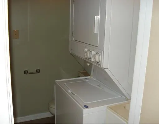 a close view of utility room