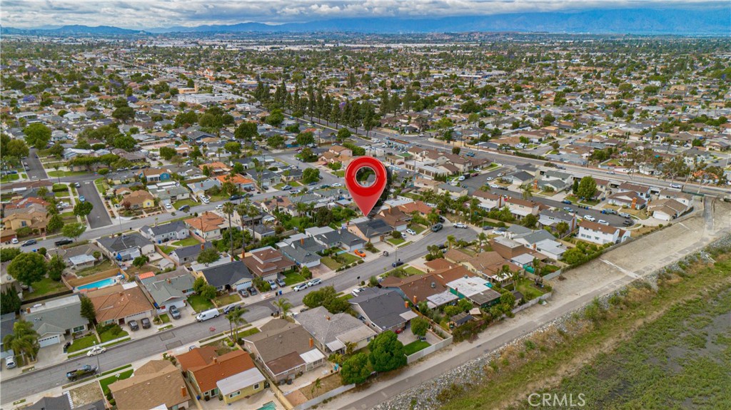 9221 Pico Vista Road Downey, CA 90240 - Photo 36 of 38 an aerial view of residential houses with outdoor space