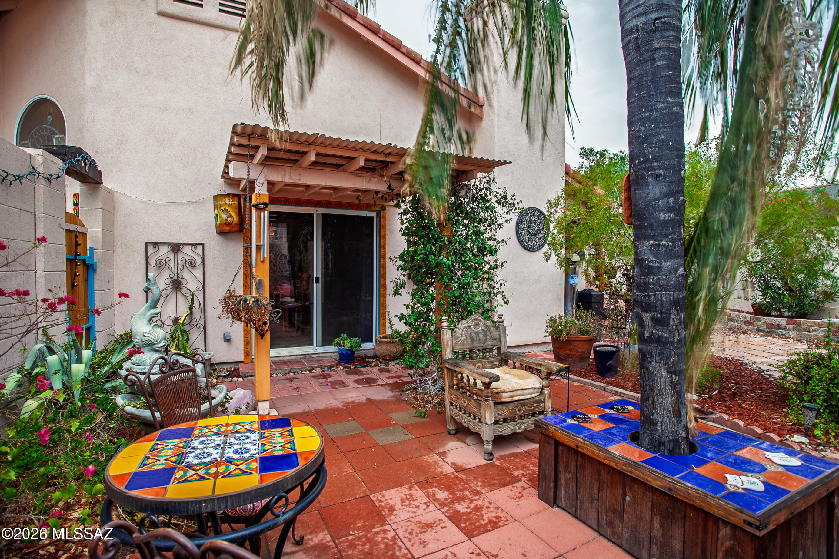 3469 West Sky Ridge Loop Tucson, AZ 85742 - Photo 15 of 50 Gorgeous & lush backyard / courtyard